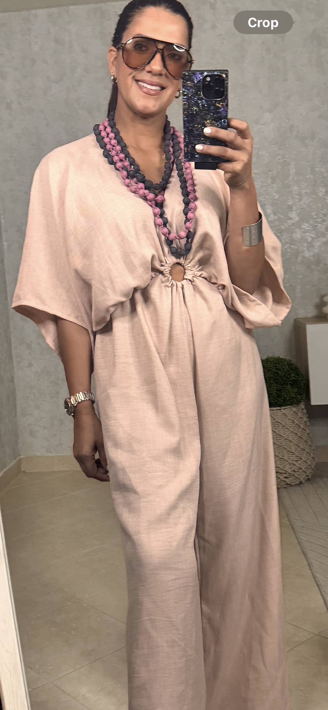 Boho Sand-Jumpsuit