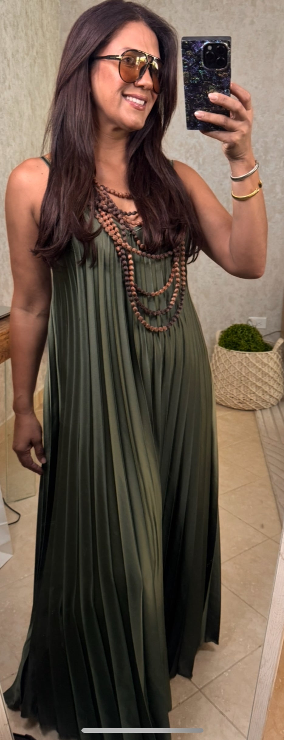 Olive Maxidress