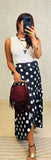 Dots Wraparound Skirt