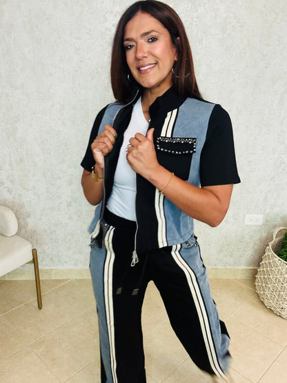 Rhinestone Travel Set