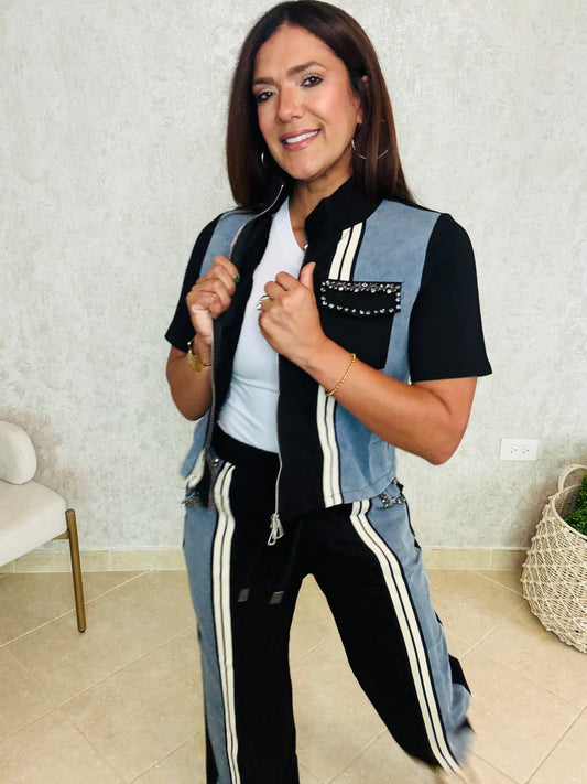 Rhinestone Travel Set