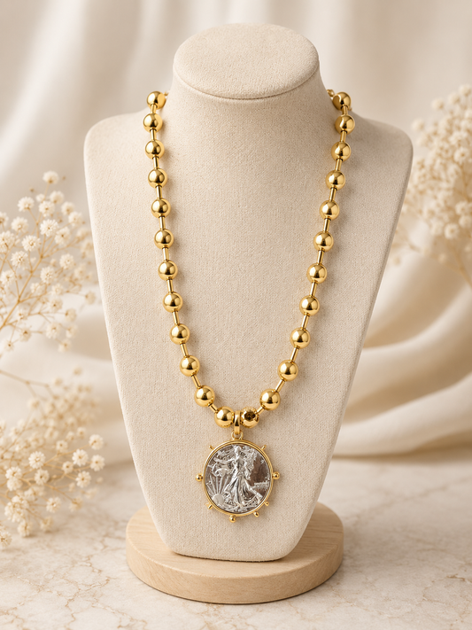 Imperial Coin Necklace