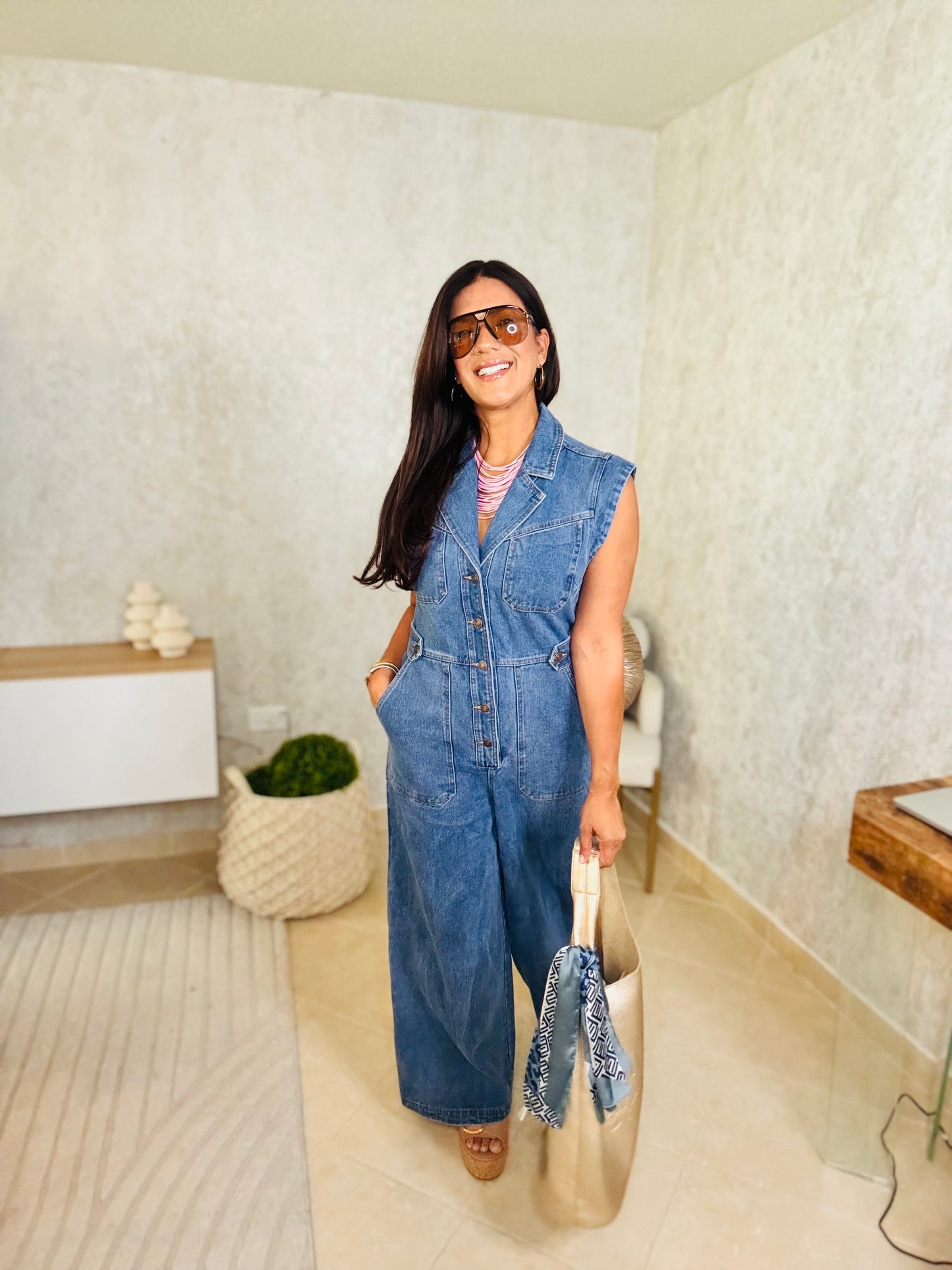 Denim Jumpsuit