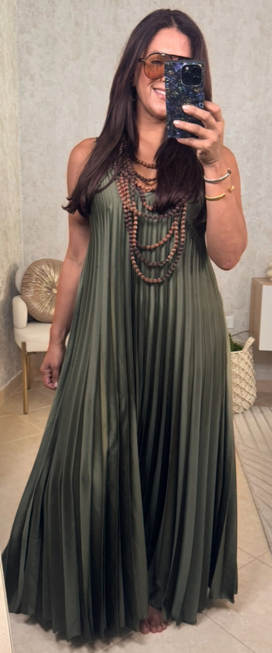 Olive Maxidress