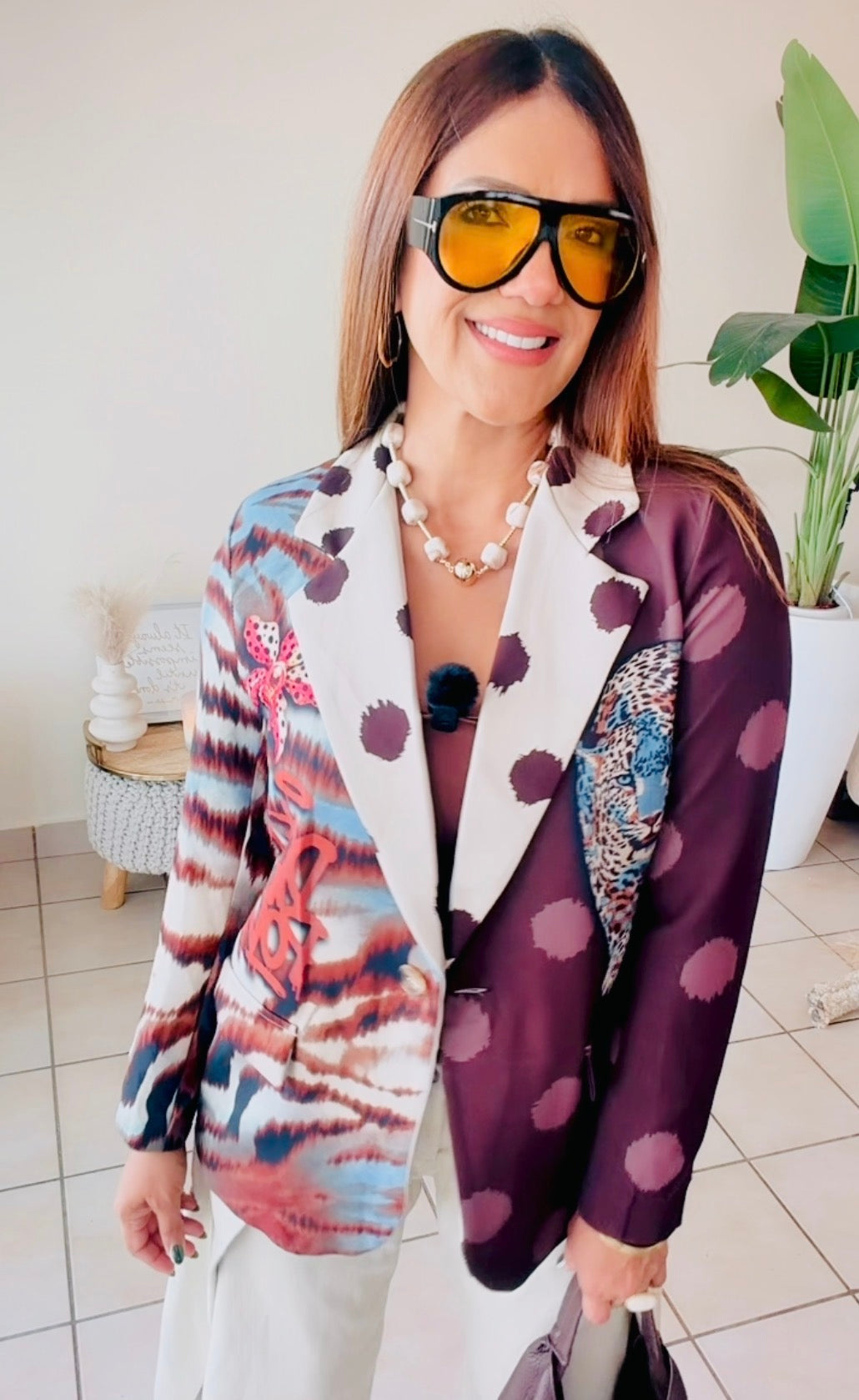 Blazer Leo Dots