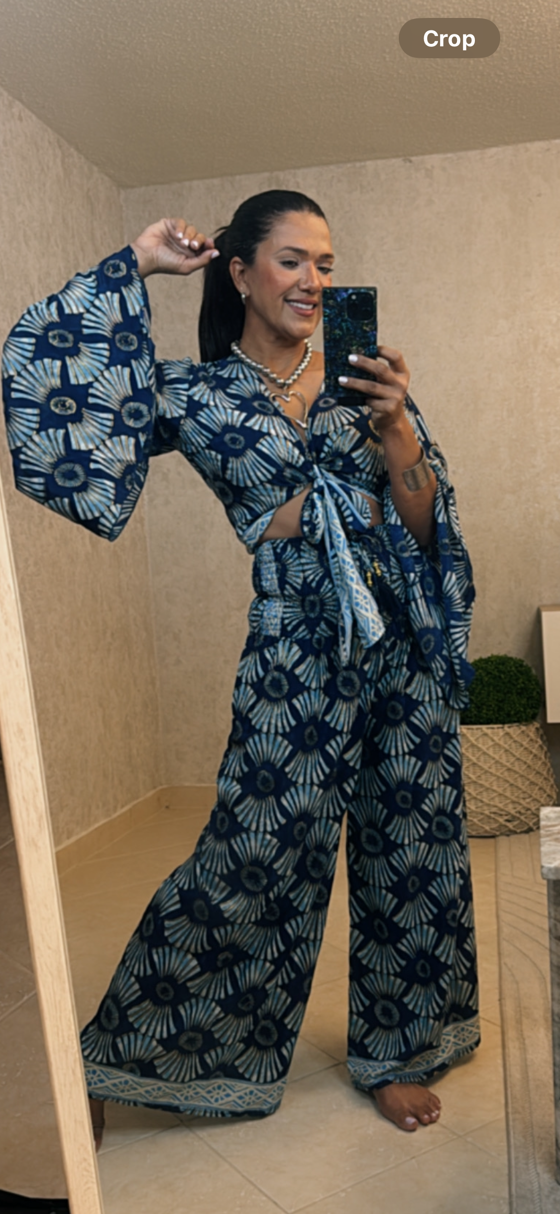 Blue Concha set