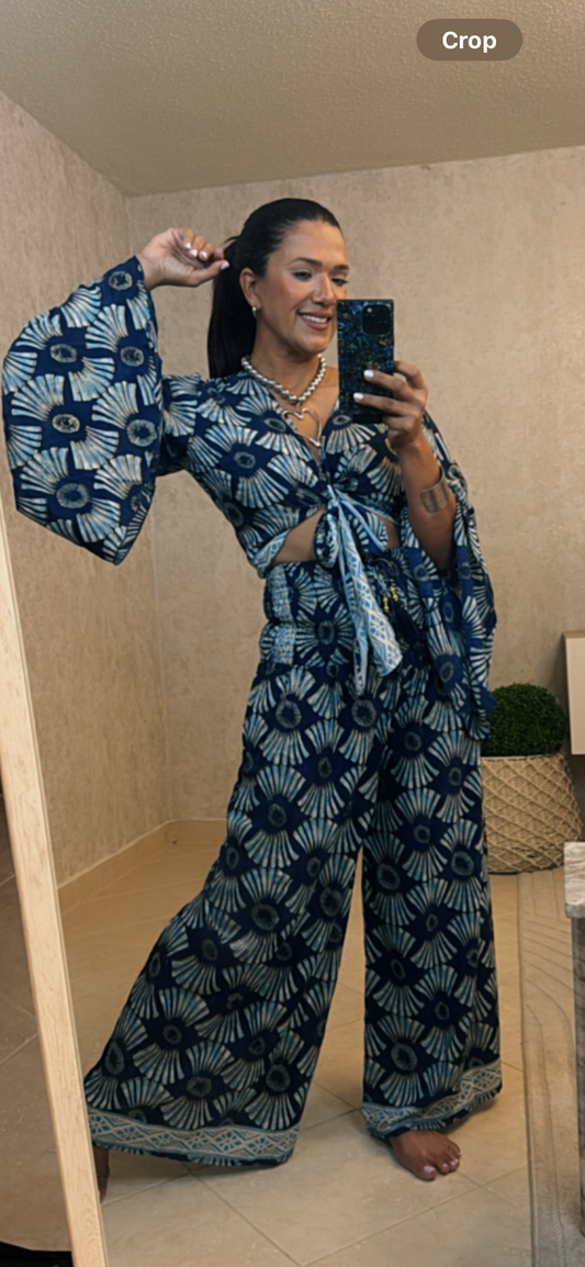 Blue Concha set