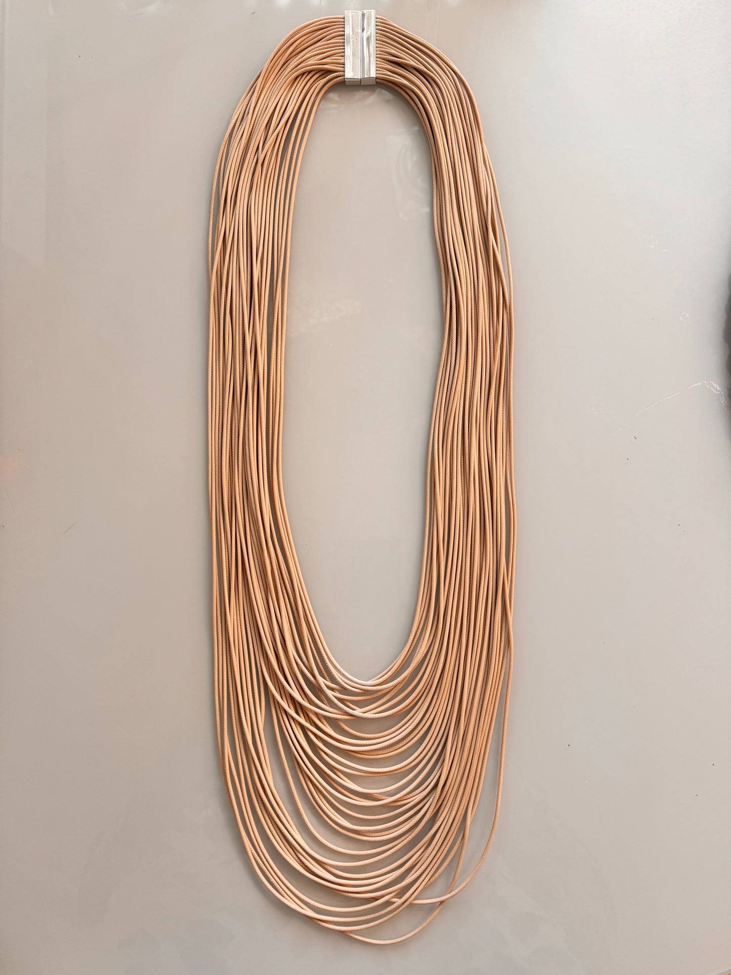 Long necklace layers