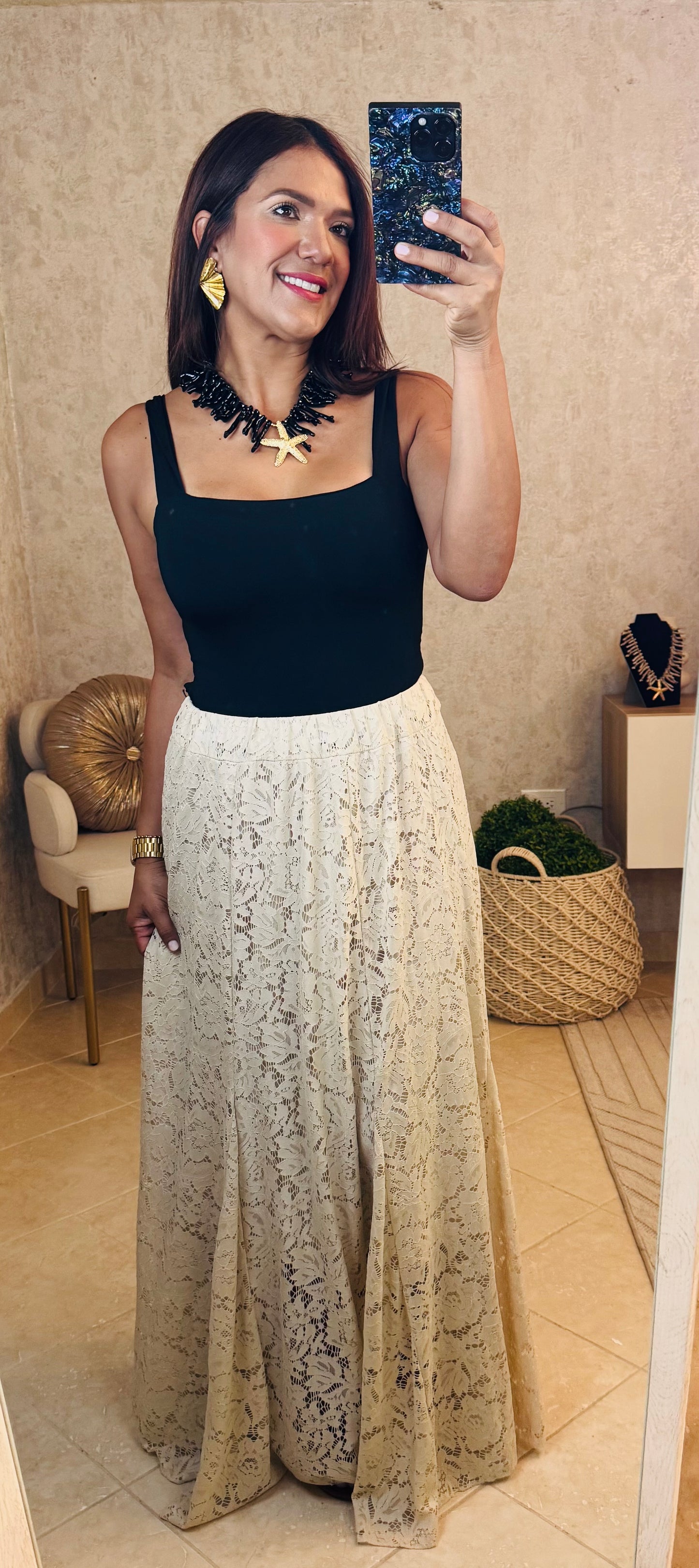 Sandi Lace Skirt