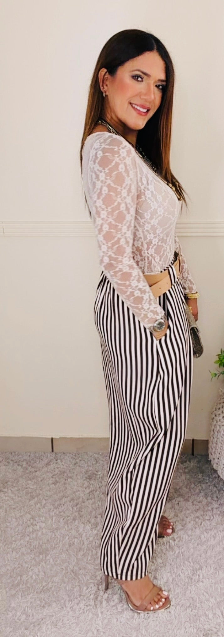 Mónaco Barrel pants Choco