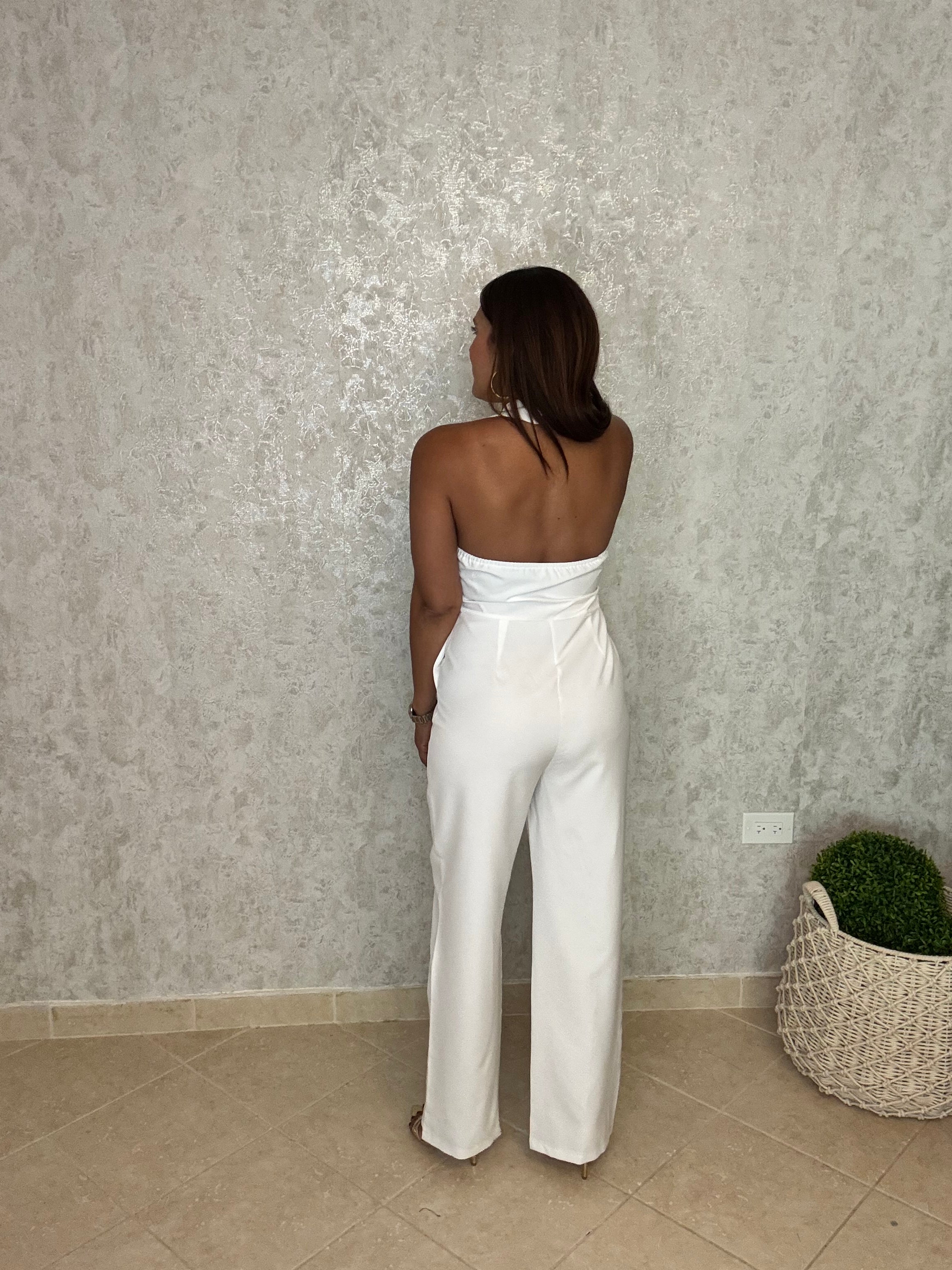 White Chic Jumpsuit