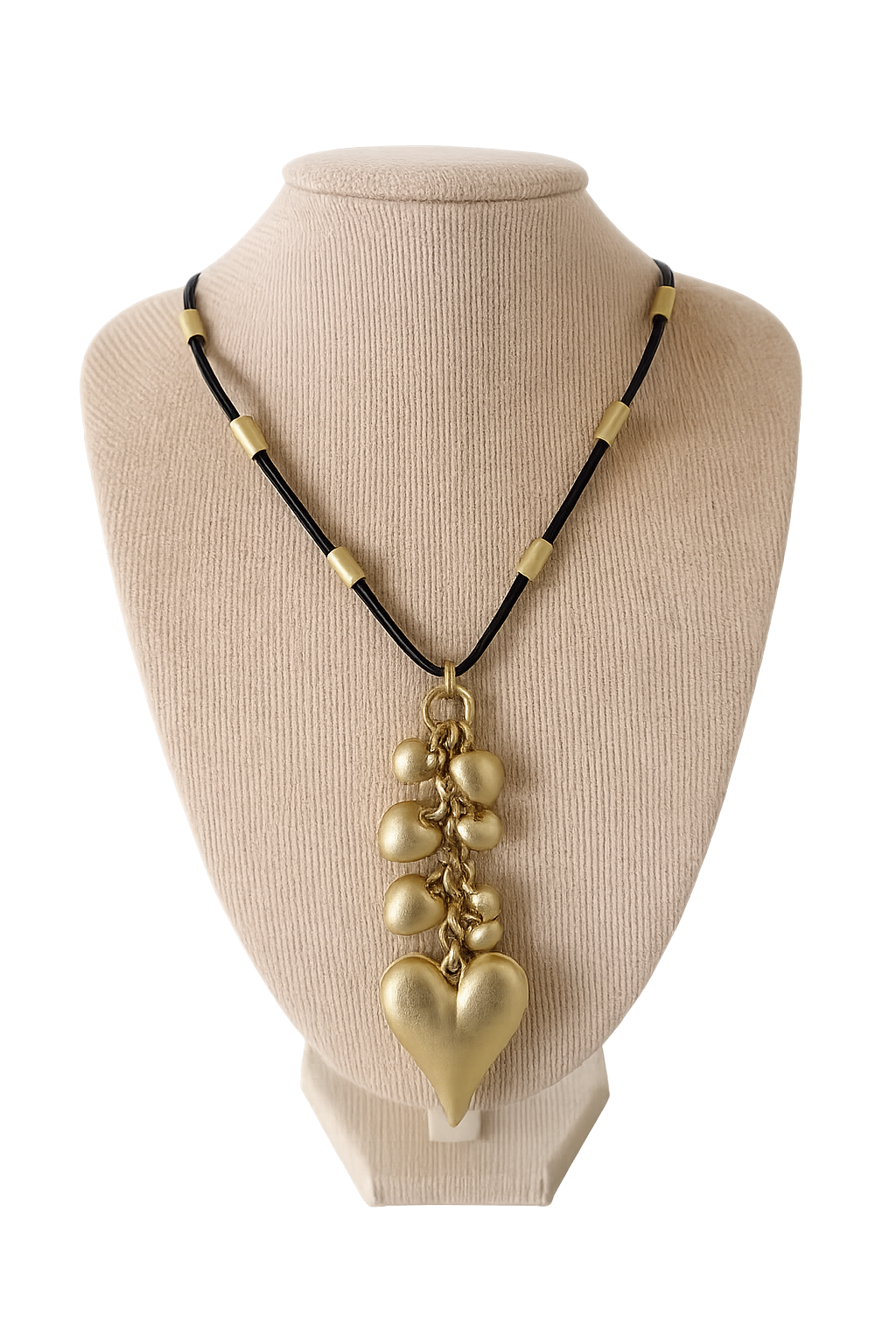 Long heart Necklace