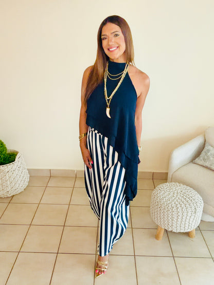 Lía Barrel Pant/ blue/ pre-orden