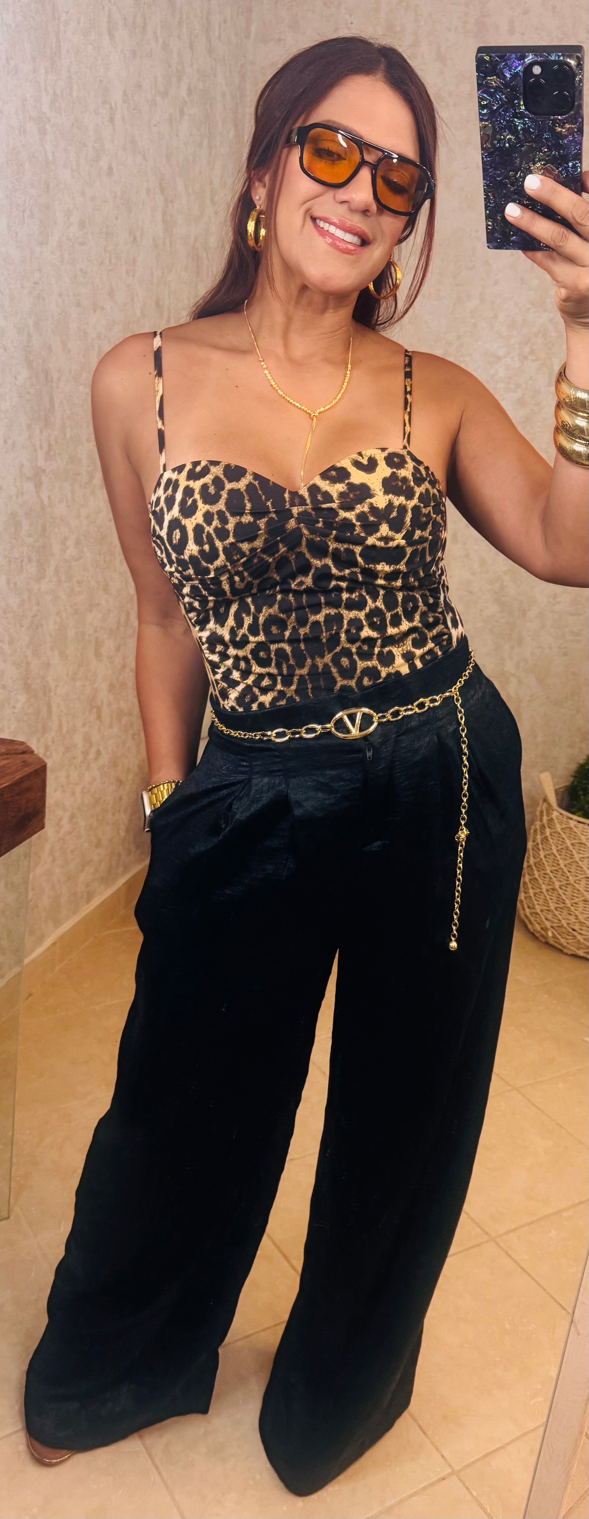 Leopard Bodysuite