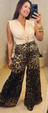 Beige with Gold Detail