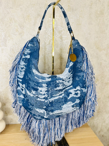Camouflage Blue Bag