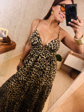 Maxi Leopard Dress