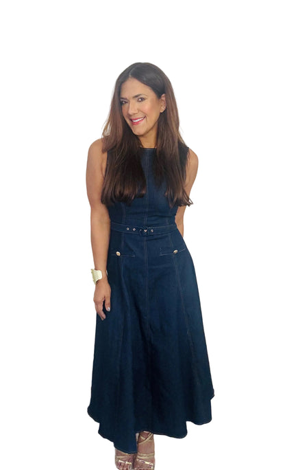 Midi dress Denim