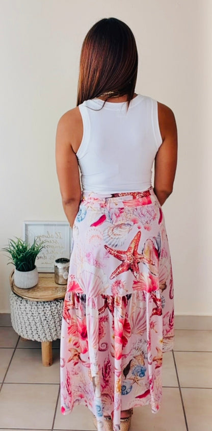 Starfish Wrap skirt