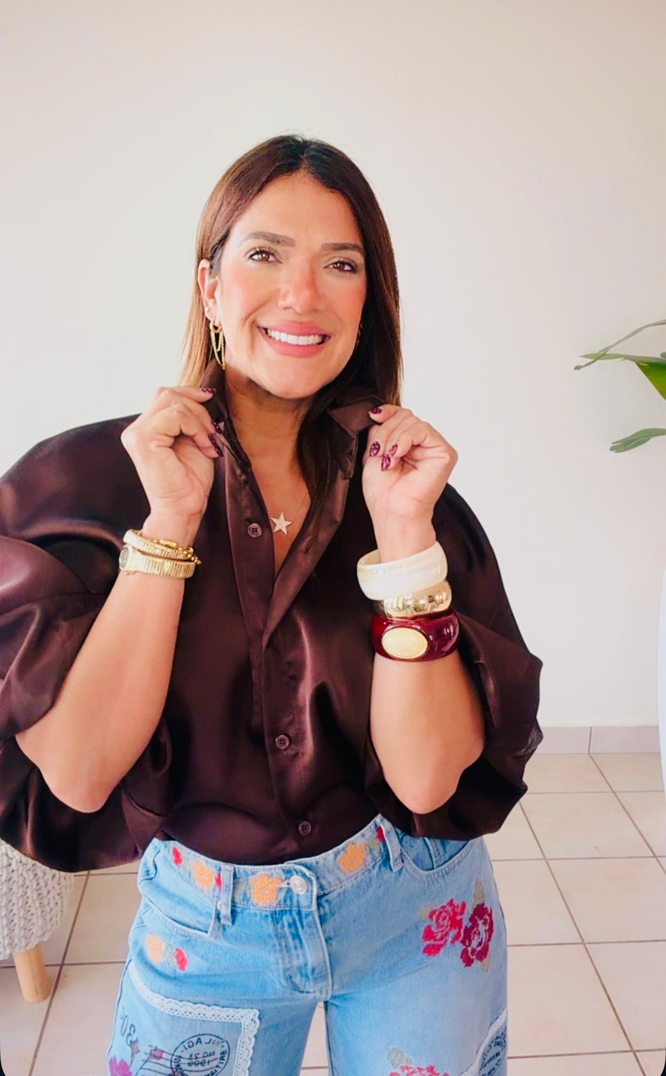 Serena Top- Chocolate