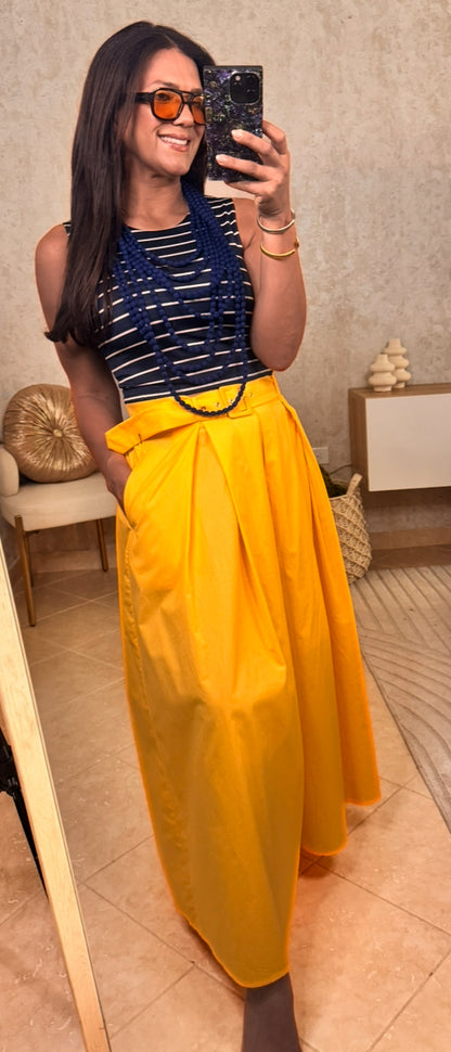 Orange summer Skirt