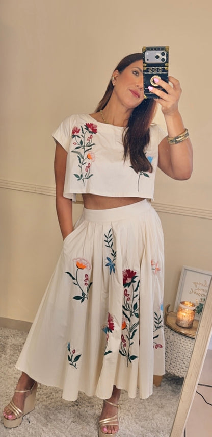 Floral Midi set