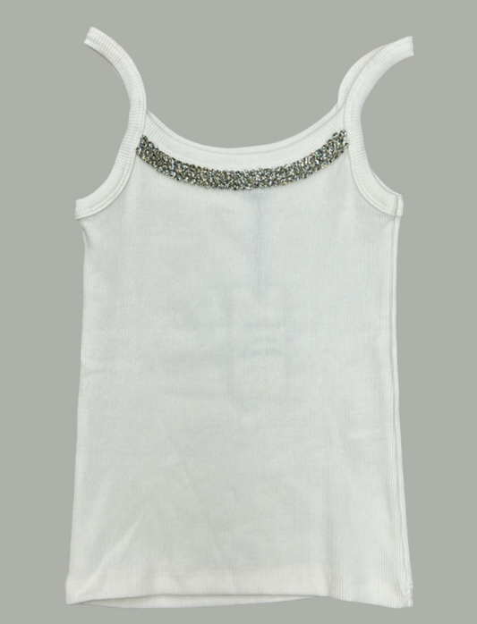 Crystal neck Basic Top