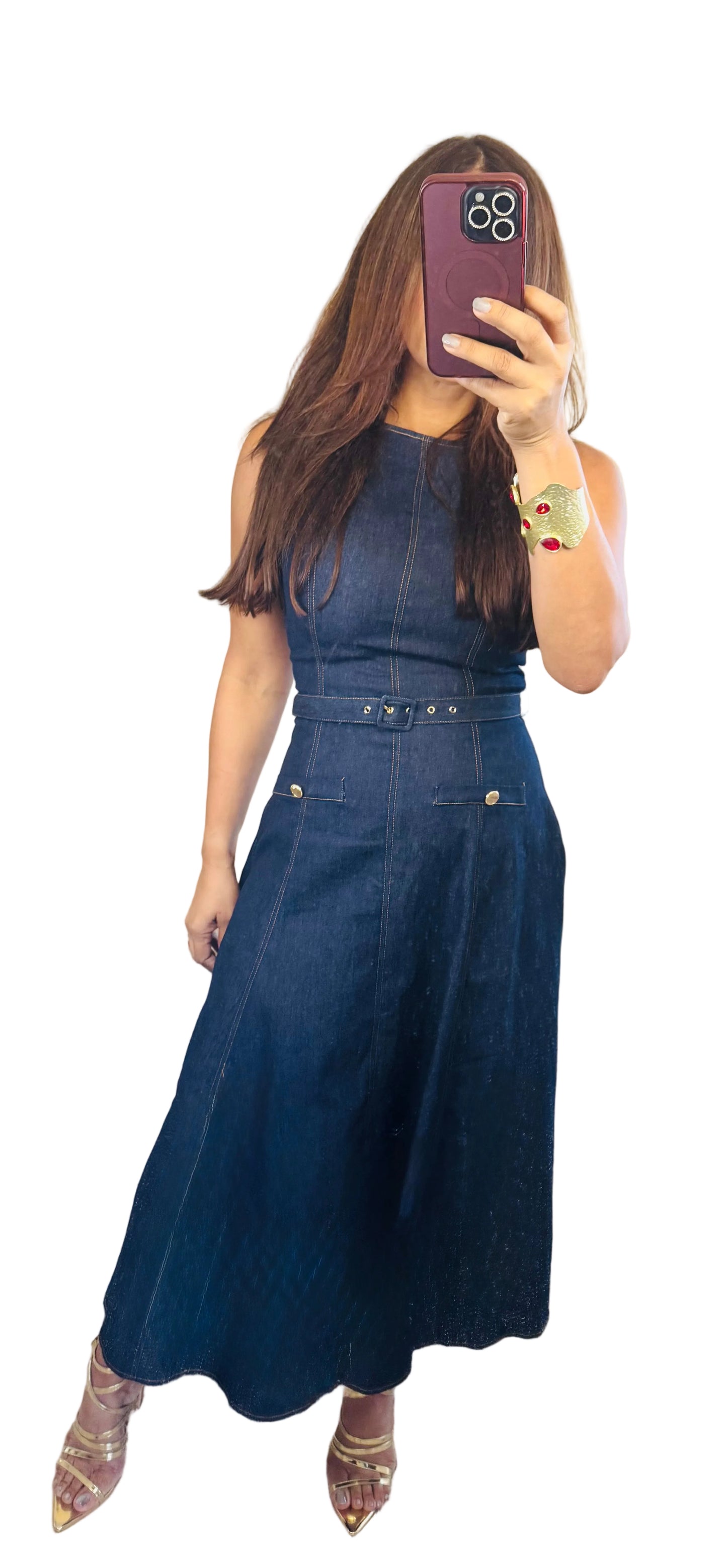 Midi dress Denim