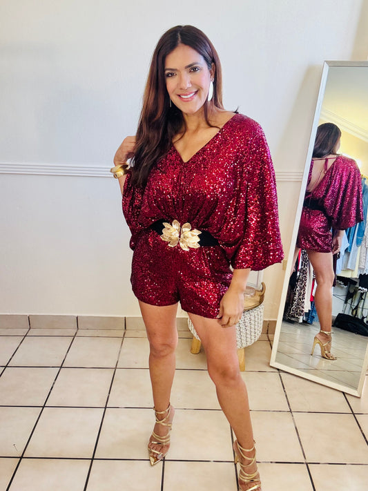 Sparkle Eve Romper