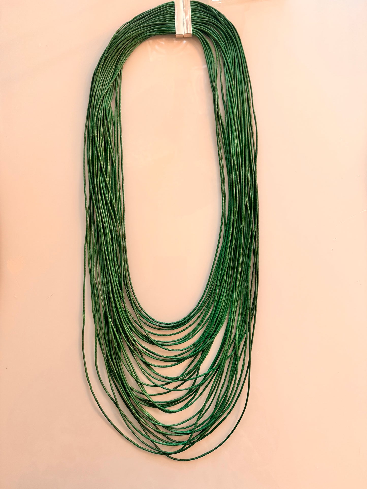 Long necklace layers