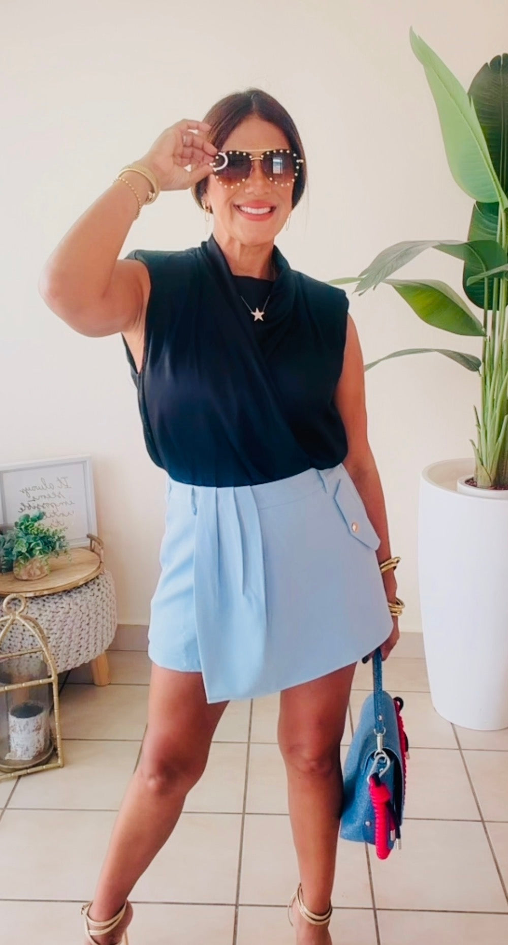 Chambray Short