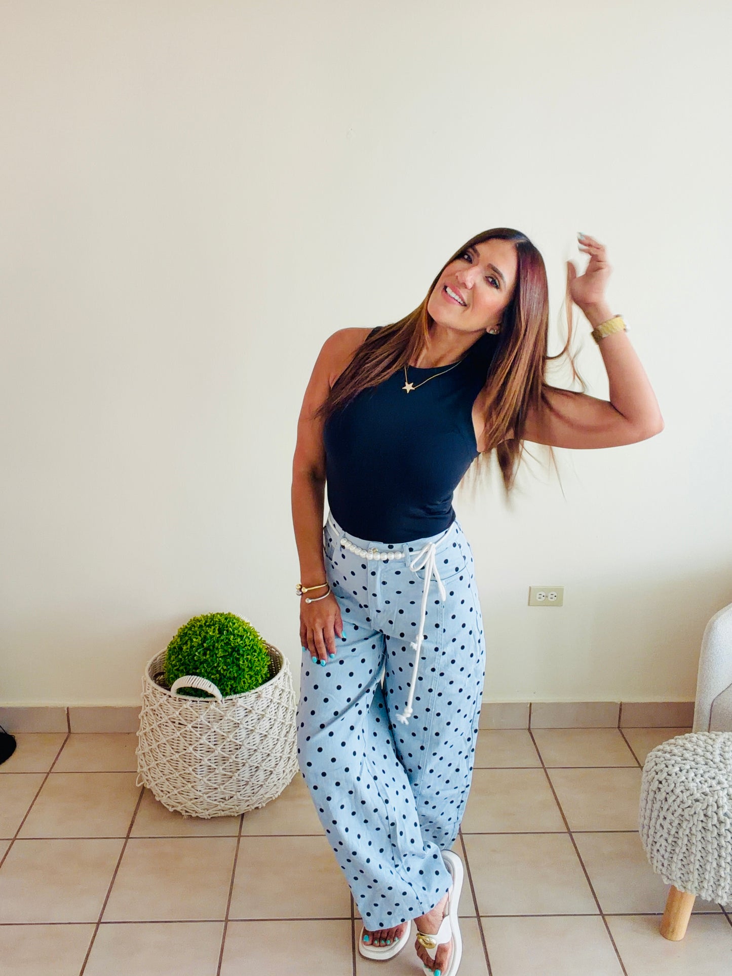 Pearl Dots Pants