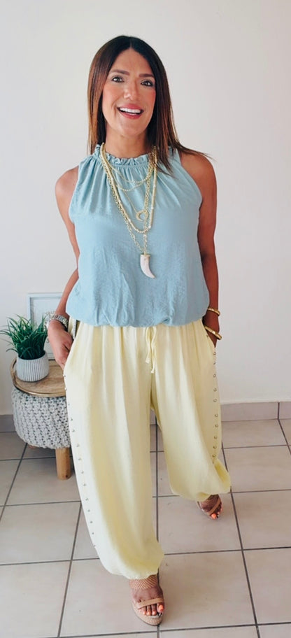 Butter yellow Aladdin/ Italian