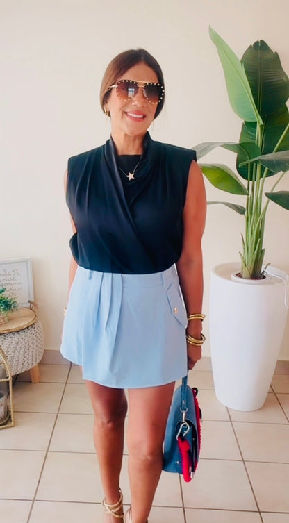 Chambray Short