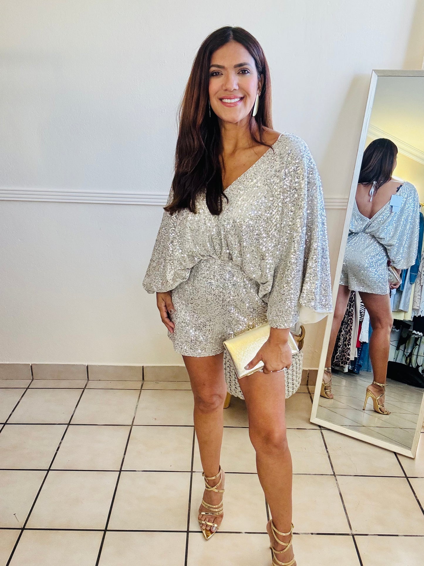 Sparkle Eve Romper