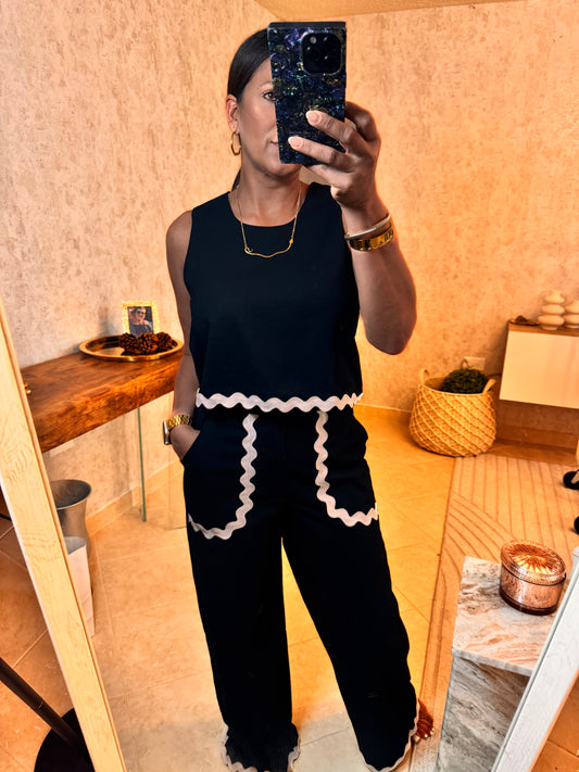 Black and White set