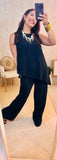 Black Asymmetrical Set