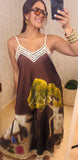 Paint Maxi Dress