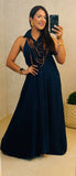 Ocean Deep Maxi Dress