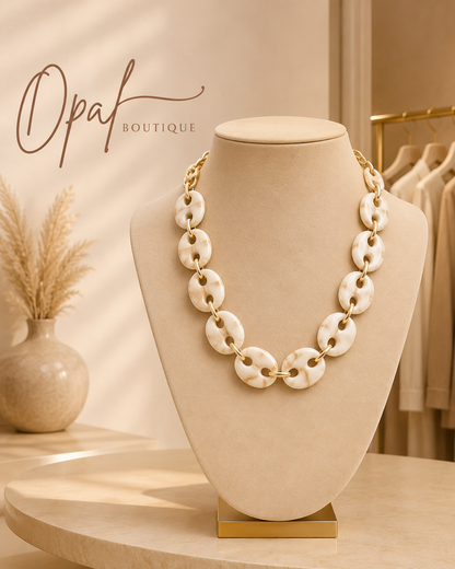 The Opal Link Necklace l