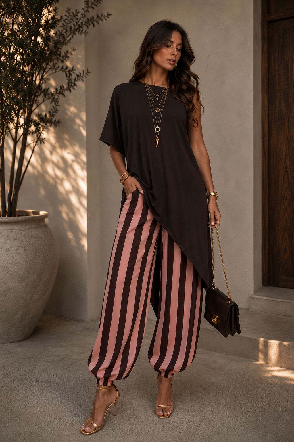 Dark choco Asymmetric / Italian Pre Order