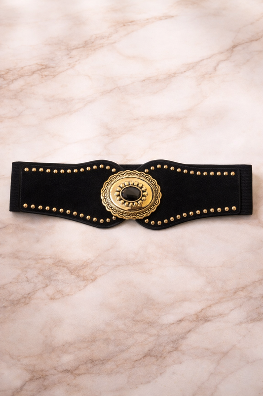 Studs golden Belt