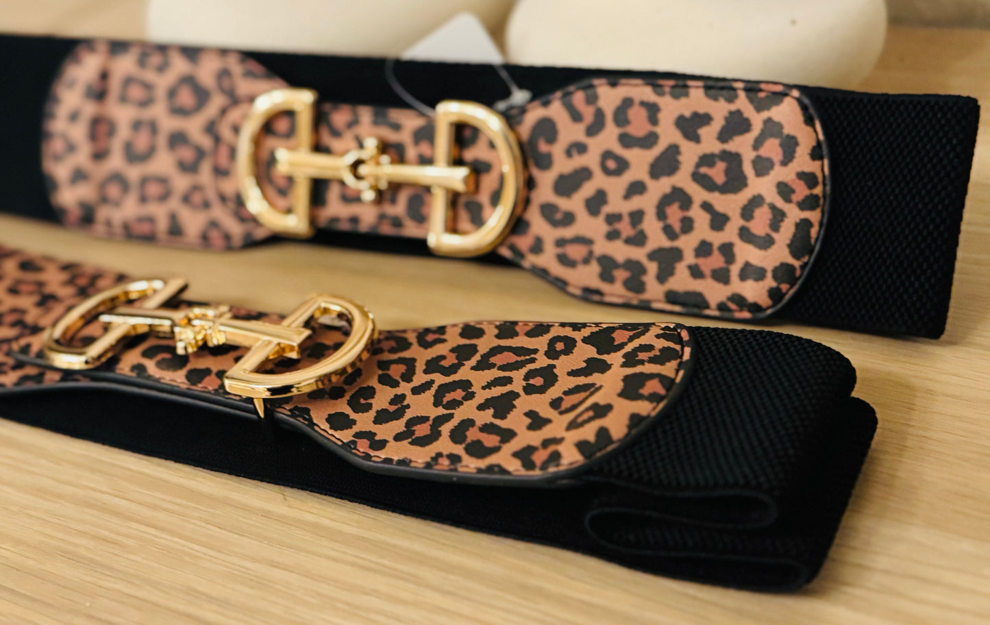 Dress Belt - Leopard One Size