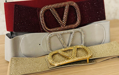 Rhinestone Belt - One Size