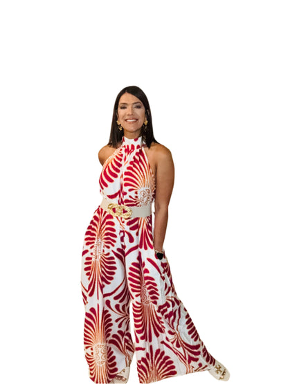 Printed Loose Fit-Jumpsuit