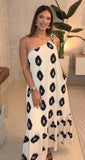 One Shoulder Ruffle Dress